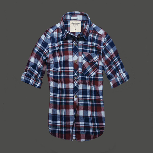 Abercrombie Fitch Mujeres Gaza Largo Blusa AF8406